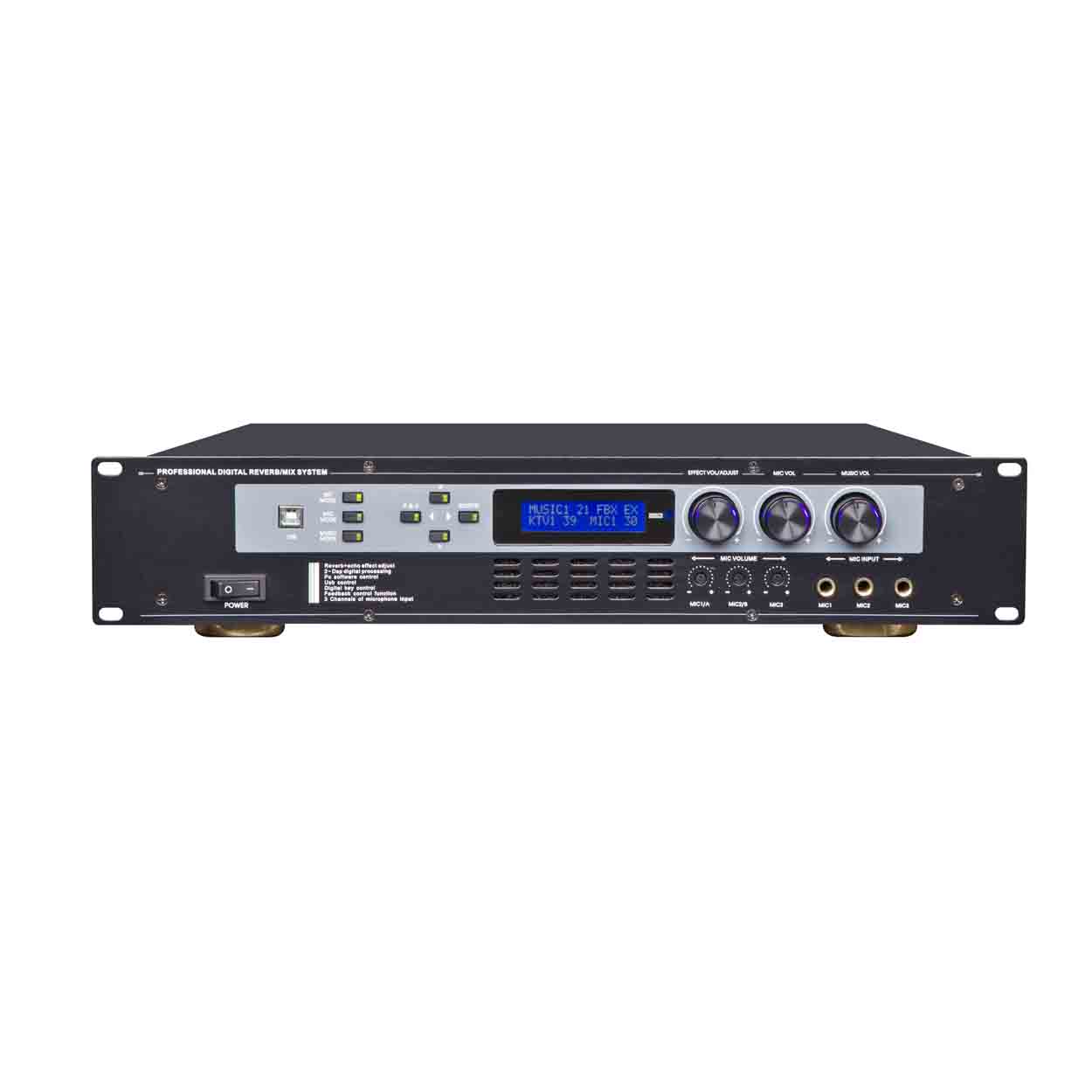 K-100 & K-105 Two channel power KTV amplifier