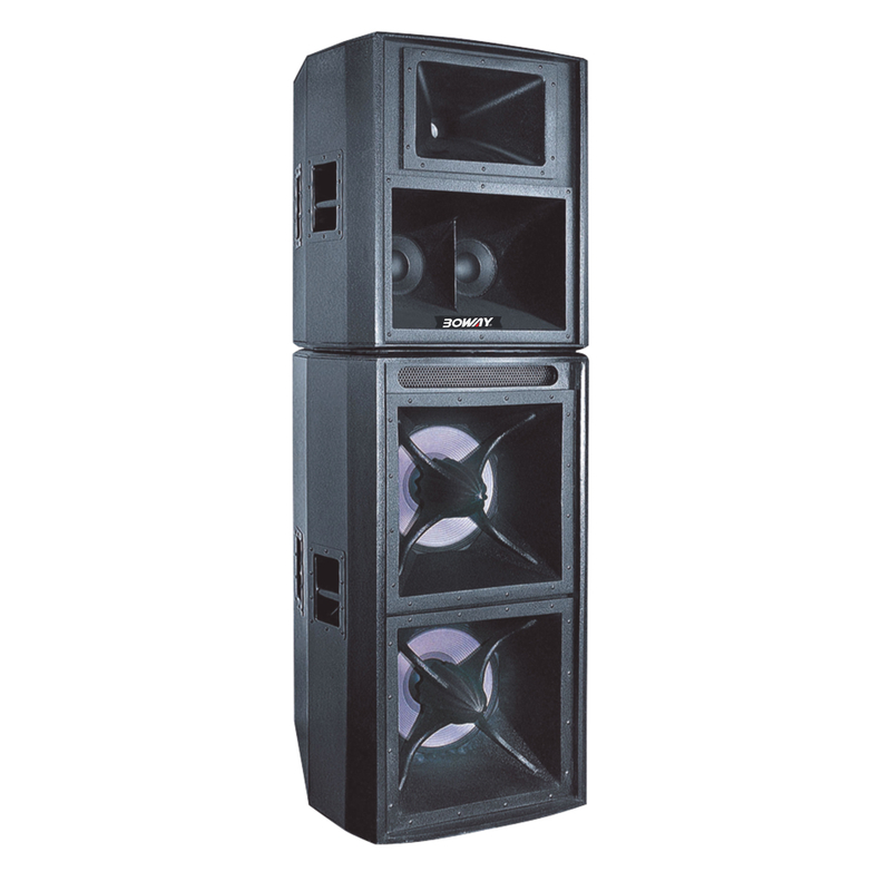 BW-822LAB Dual 15" three way speaker 